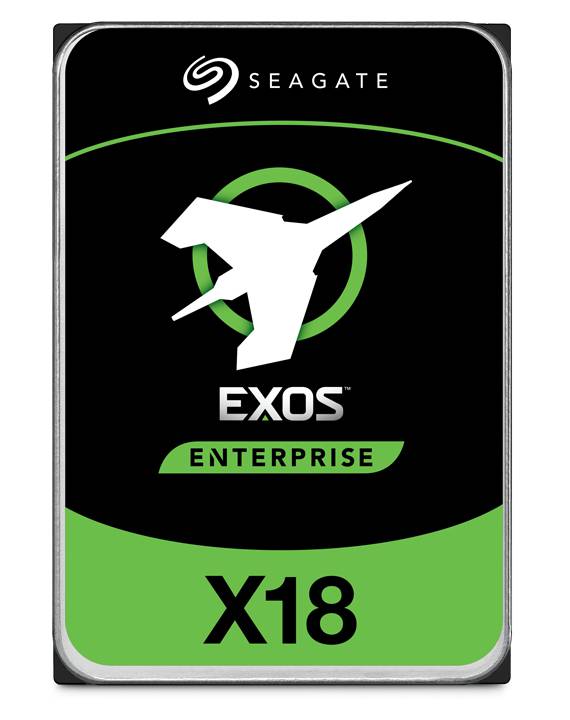 Seagate Exos X18 HDD | 16TB | 3.5'' | 6GB/s SAS | RPM 7200